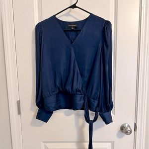 Evening out top with long sleeves